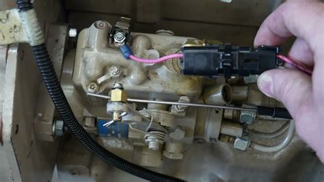there are three wires that go to the <b>fuel</b> <b>shut</b> <b>off</b> <b>solenoid</b> 1 white 1 black and a smaller pink wire. . Dt466e fuel shut off solenoid location